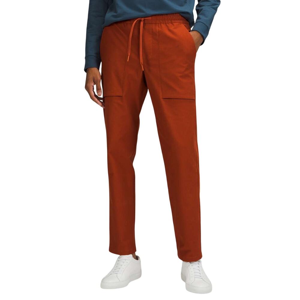 Lululemon Bowline Pant Utilitech Aztec Brick Men's Medium Excellent Condition